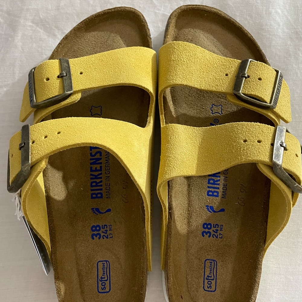 Birkenstock Arizona Suede Softbed